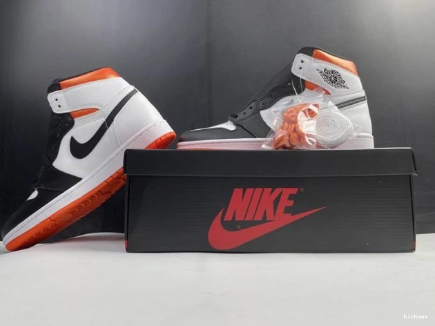 Rep MAX 555088-180 1 Orange Air High Electro Jordan Retro 0710